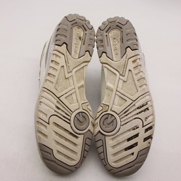 New Balance 550 Women's 9 Men's 7.5 White Grey Rain Cloud Sneakers BBW550BB - Picture 7 of 9